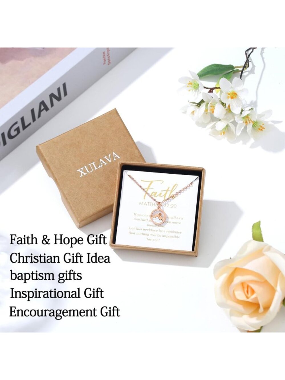 Mustard Seed Faith Necklace for Women & Teens - Meaningful Christian Jewelry - Picture 4 of 7